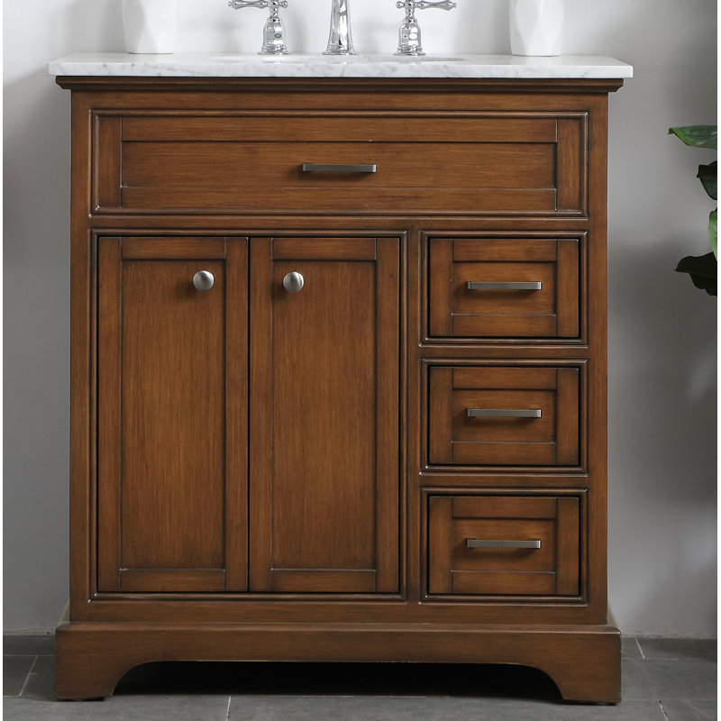 Rosecliff Heights Vanessa 32" Single Bathroom Vanity Set & Reviews
